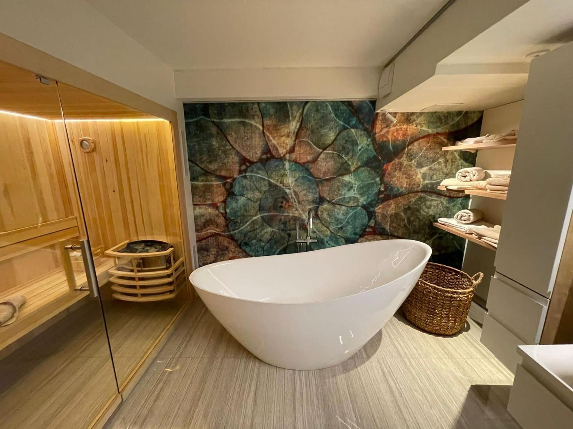 Luxurioeses Loft Mit Grosser Sonnenterrasse & Sauna Appartement München